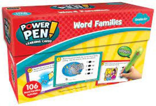 POWER PEN LEARNING CARDS: WORD FAMILIES