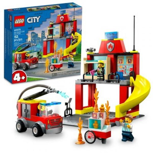 LEGO CITY: FIRE STATION AND FIRE TRUCK