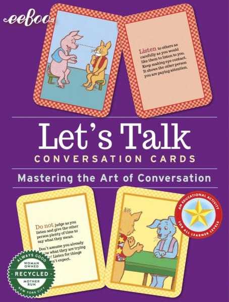 LET'S TALK CONVERSATION CARDS