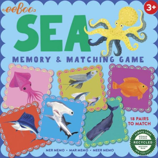 LITTLE MEMORY & MATCHING GAME: SEA