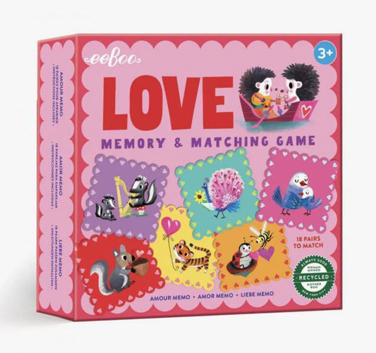 LITTLE MEMORY & MATCHING GAME: LOVE