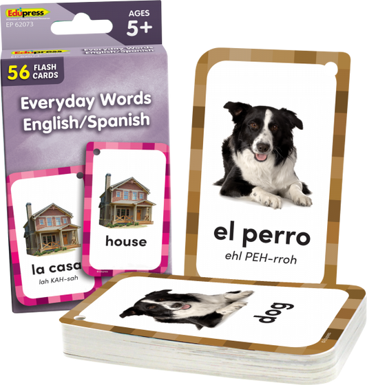 FLASH CARDS: EVERYDAY WORDS ENGLISH/SPANISH