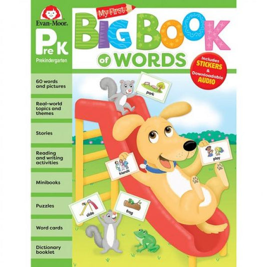 MY FIRST BIG BOOK OF WORDS GRADE PRE-K