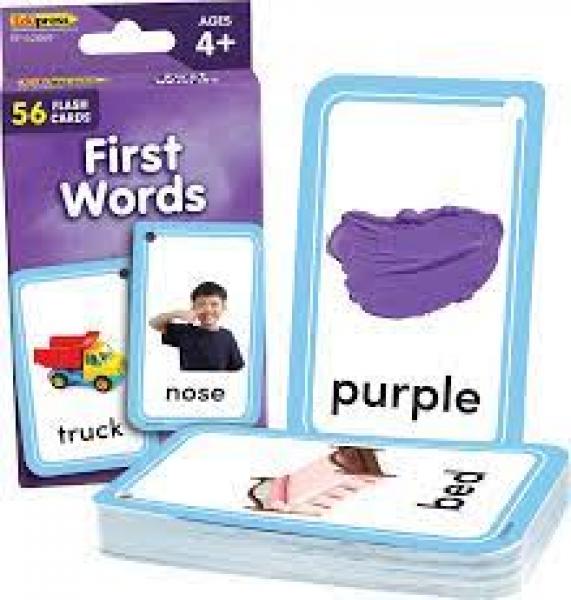 FLASH CARDS: FIRST WORDS