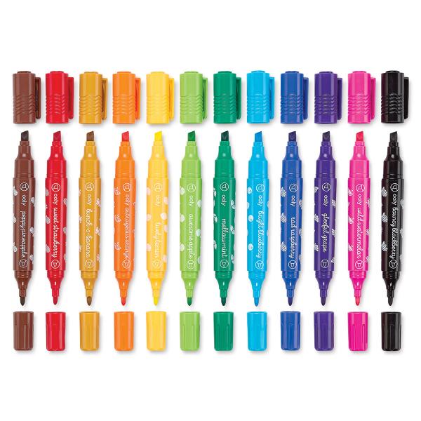YUMMY YUMMY DOUBLE-ENDED WASHABLE MARKERS