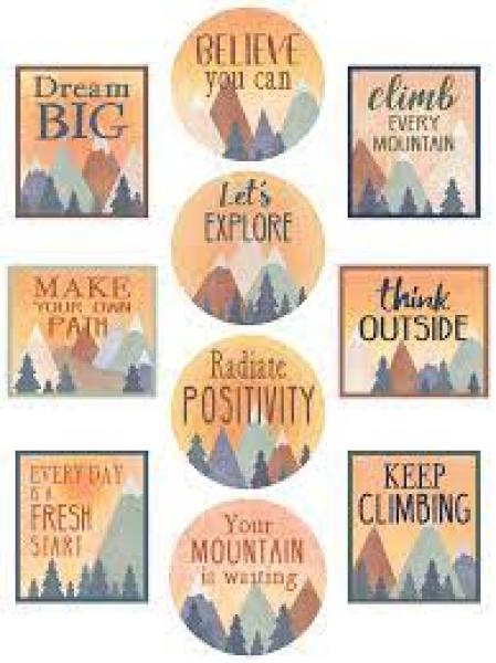ACCENTS: MOVING MOUNTAINS POSITIVE SAYINGS
