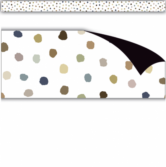 MAGNETIC BORDER: EVERYONE IS WELCOME PAINTED DOTS