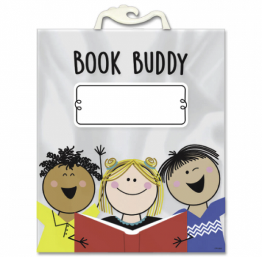 BOOK BUDDY BAGS STICK KIDS SET OF 6