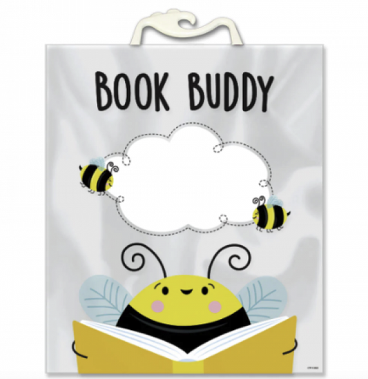 BOOK BUDDY BAGS BEE A READER SET OF 6