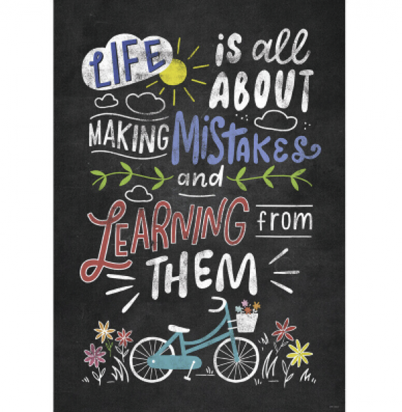 POSTER: CHALK IT UP! MISTAKES
