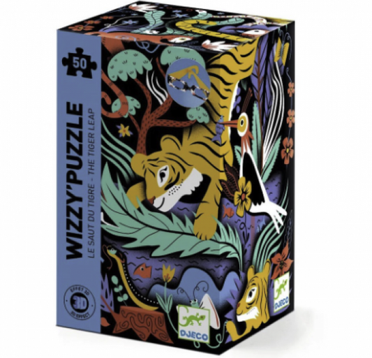 WIZZY PUZZLE: THE TIGER LEAP 50 PIECES