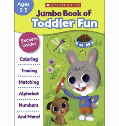 JUMBO BOOK OF TODDLER FUN