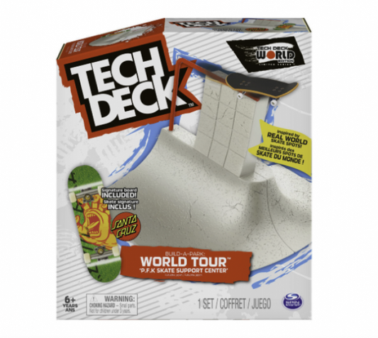 TECH DECK: WORLD TOUR P.F.K SKATE SUPPORT CENTER