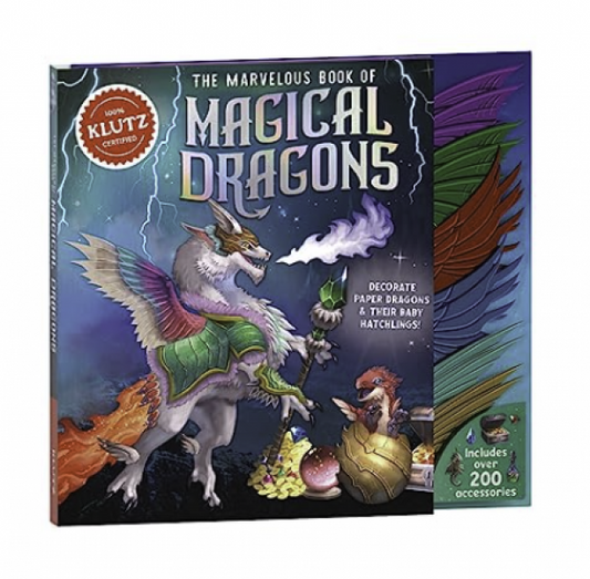 KLUTZ: THE MARVELOUS BOOK OF MAGICAL DRAGONS