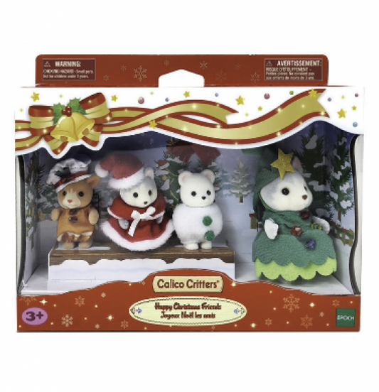 CALICO CRITTERS HAPPY CHRISTMAS FRIENDS