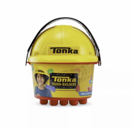 TONKA TOUGH BUILDERS PLAY SET WITH HARD HAT