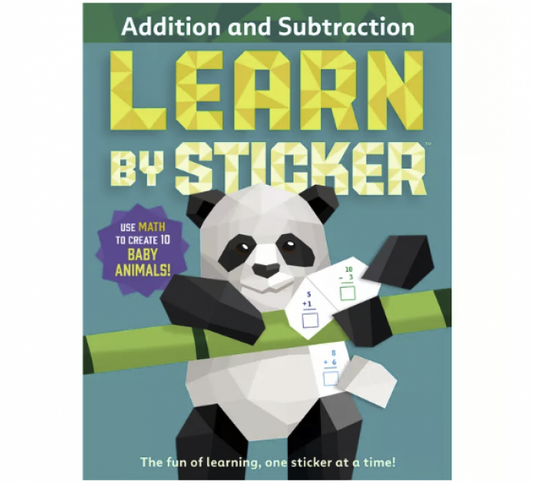 LEARN BY STICKER: ADDITION AND SUBTRACTION