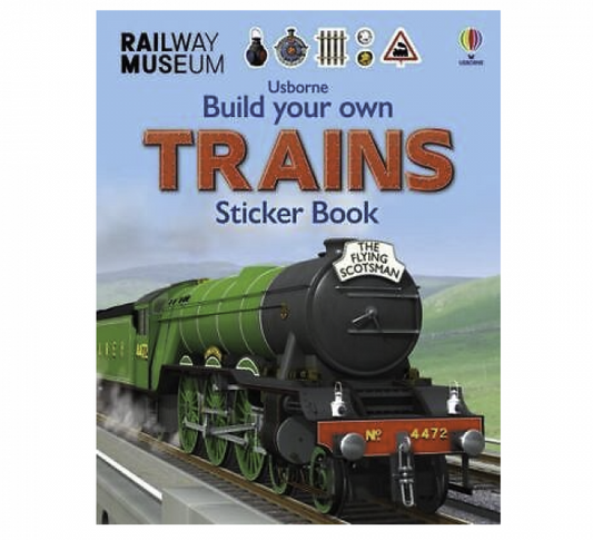 STICKER BOOK: BUILD YOUR OWN TRAINS