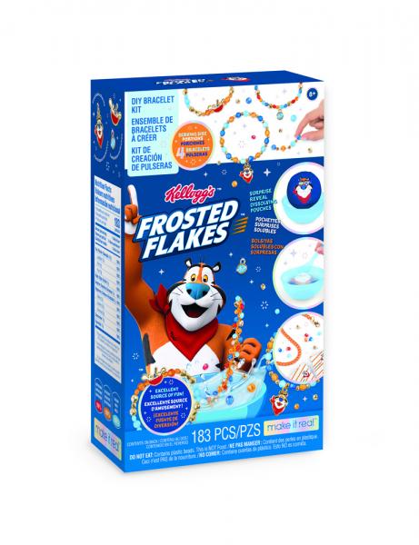 CEREAL-SLY CUTE KELLOGG'S FROSTED FLAKES DIY BRACELET KIT