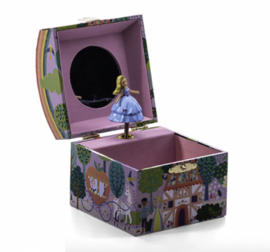 MUSICAL JEWELRY BOX FAIRY TALE DOME