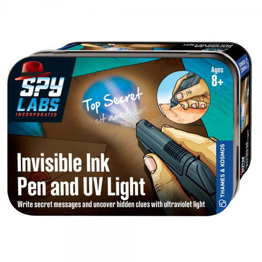 SPY LABS: INVISIBLE INK PEN AND UV LIGHT