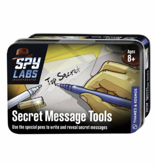 SPY LABS: SECRET MESSAGE TOOLS