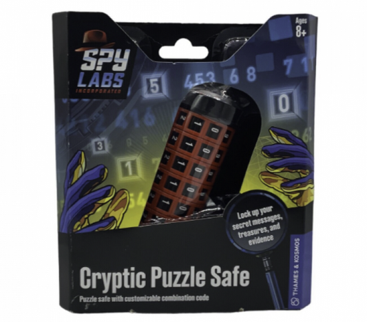 SPY LABS: CRYPTIC PUZZLE SAFE