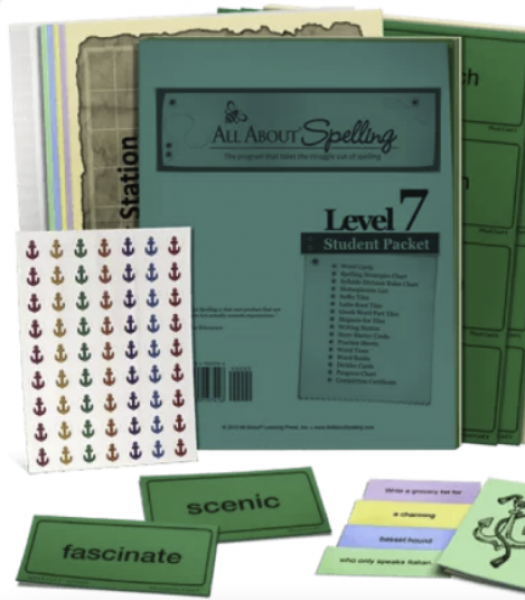 ALL ABOUT SPELLING LEVEL 7 STUDENT PACKET