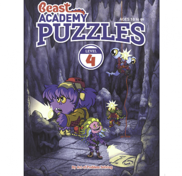 BEAST ACADEMY PUZZLES LEVEL 4