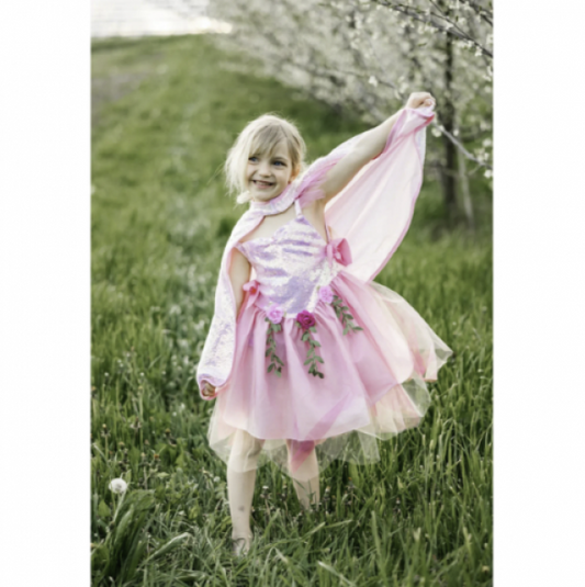 PINK SEQUINS FAIRY TUNIC 3-4