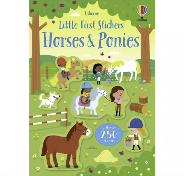LITTLE FIRST STICKERS HORSES & PONIES