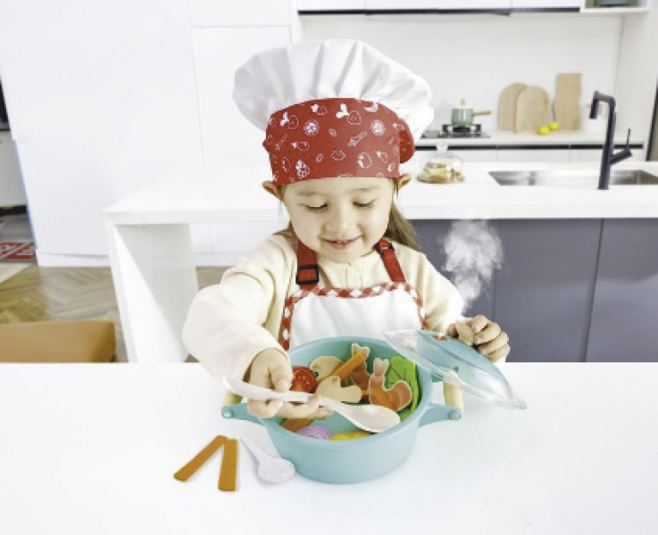 LITTLE CHEF COOKING & STEAM PLAYSET