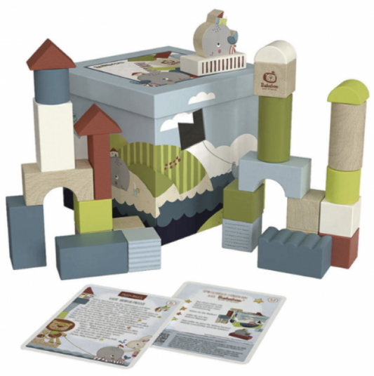 BABABLOCKS BUILDING BLOCKS WHALE WILMA