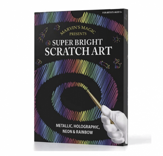 SUPER BRIGHT SCRATCH ART