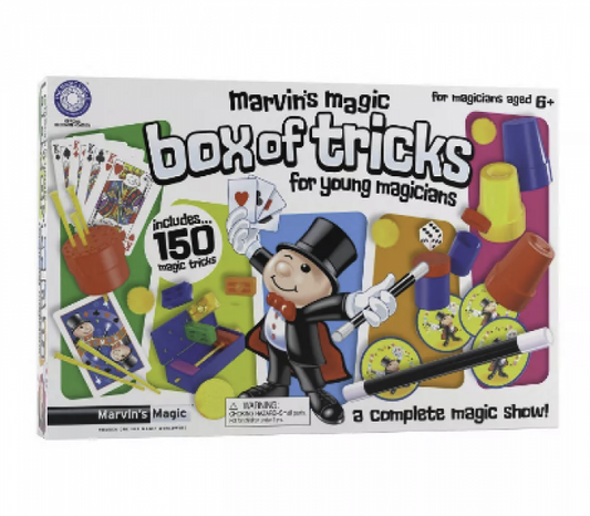 MARVIN'S MAGIC BOX  OF TRICKS FOR YOUNG MAGICIANS