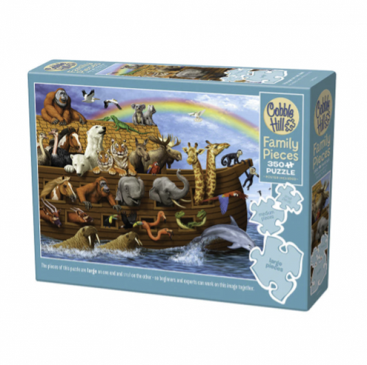 PUZZLE: FAMILY PIECES VOYAGE OF THE ARK 350 PIECES