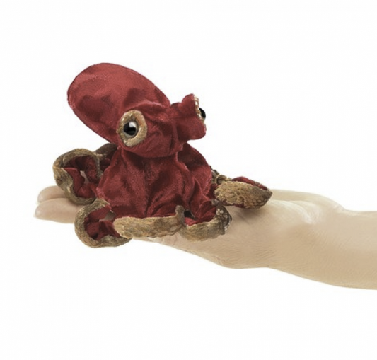 MINI PUPPET: RED OCTOPUS