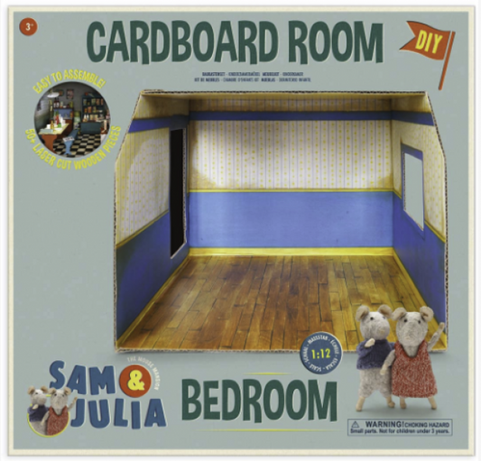THE MOUSE MANSION: CARDBOARD KID'S BEDROOM
