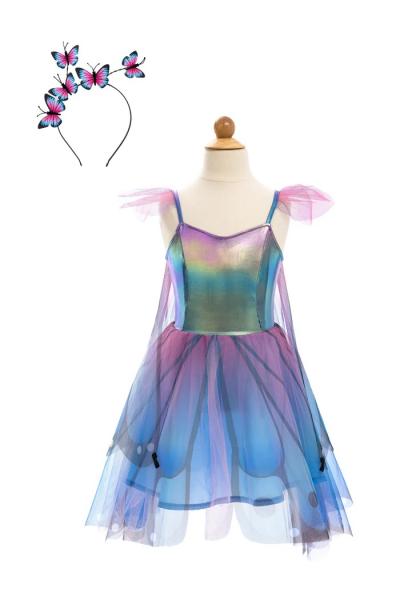 BUTTERFLY TWIRL DRESS WITH WINGS AND HEADBAND
