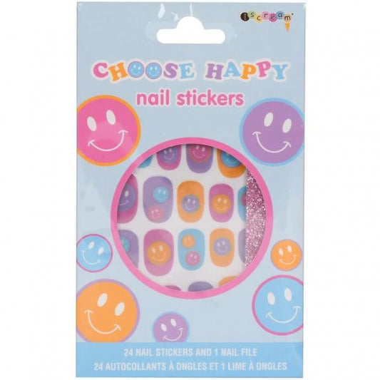 CHOOSE HAPPY NAIL STICKERS