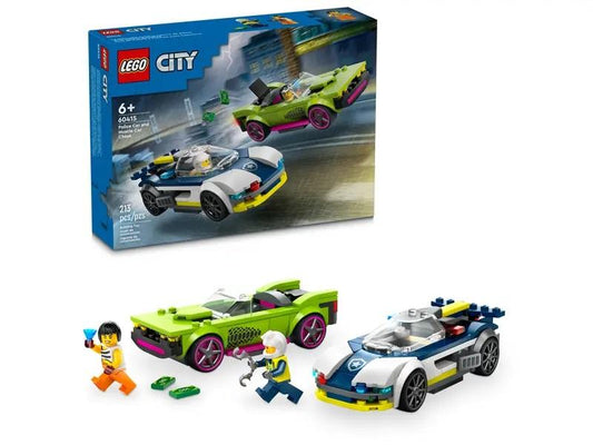 LEGO CITY: POLICE CAR AND MUSCLE CAR CHASE