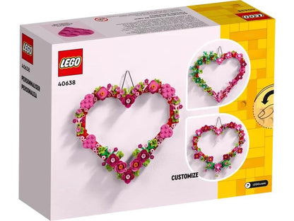 LEGO FLOWERS: HEART ORNAMENT