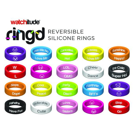 RING'D SILICONE RING ASSORTED