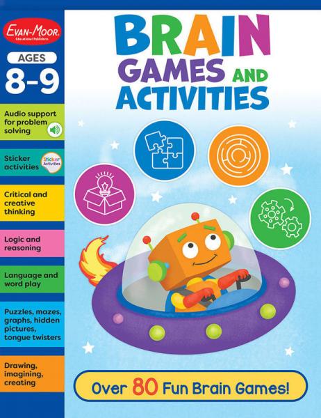 BRAIN GAMES AND ACTIVITIES AGES 8-9