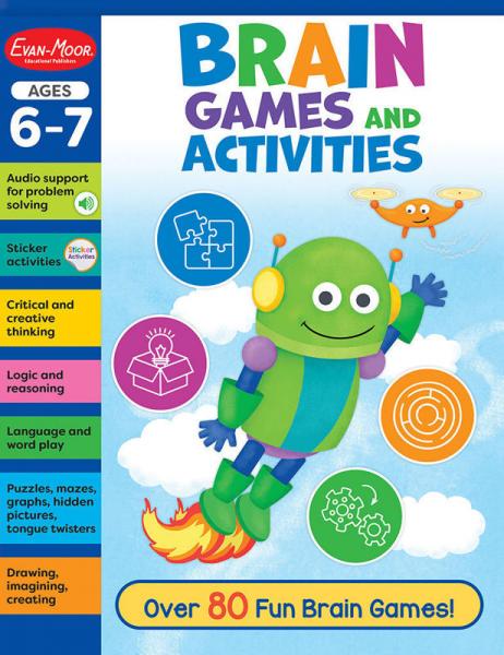 BRAIN GAMES AND ACTIVITIES AGES 6-7