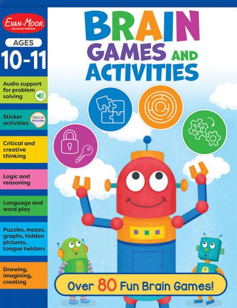 BRAIN GAMES AND ACTIVITIES AGES 10-11