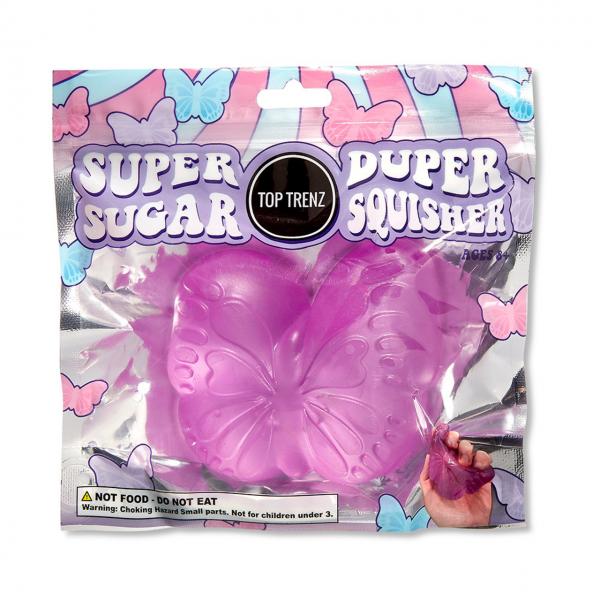 SUPER DUPER SUGAR SQUISHER BUTTERFLY
