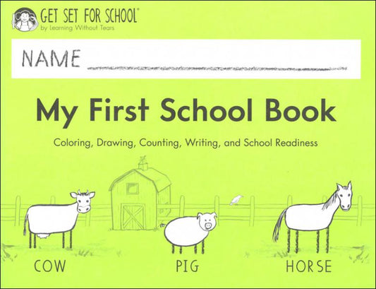 HWT: PRE-K MY FIRST SCHOOL BOOK