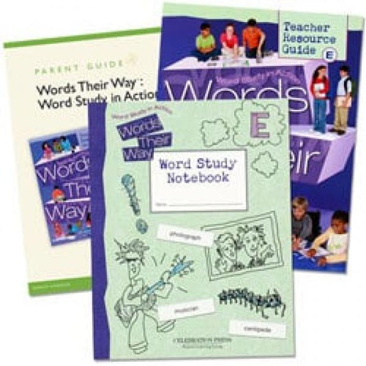 WORDS THEIR WAY: WORD STUDY IN ACTION HOMESCHOOL BUNDLE LEVEL E GRADE 5