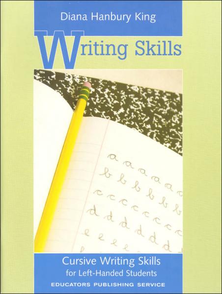 WRITING SKILLS CURSIVE WRITING FOR LEFT HANDED STUDENTS